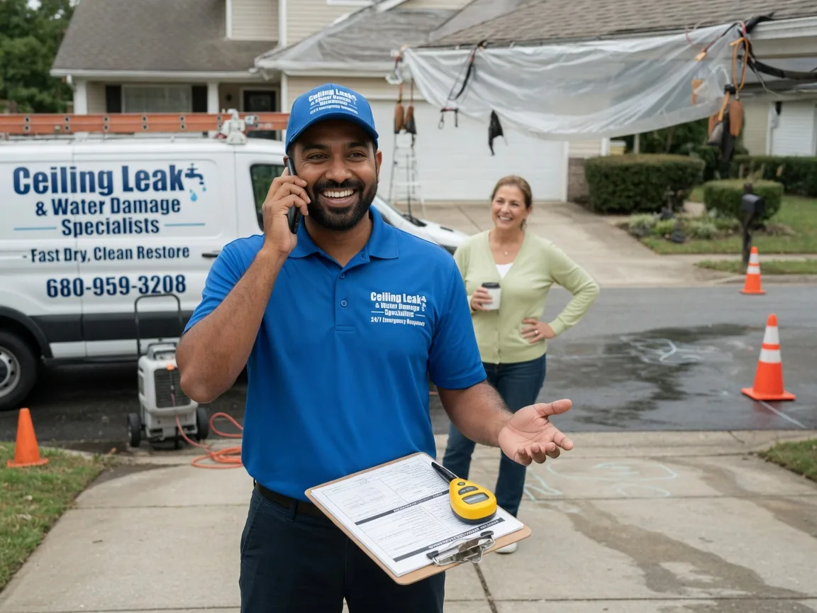 Ceiling Leak Cleanup Villanova, PA FAQs